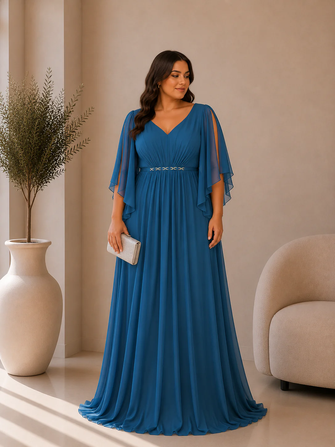 Vestidos de cerimónia tamanhos grandes